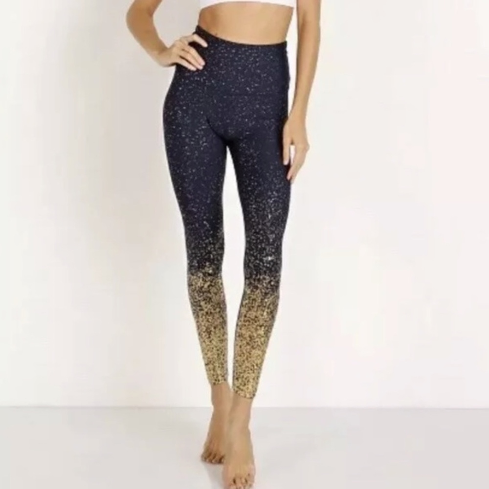 Beyond Yoga ALLOY OMBRE HIGH WAISTED MIDI LEGGING